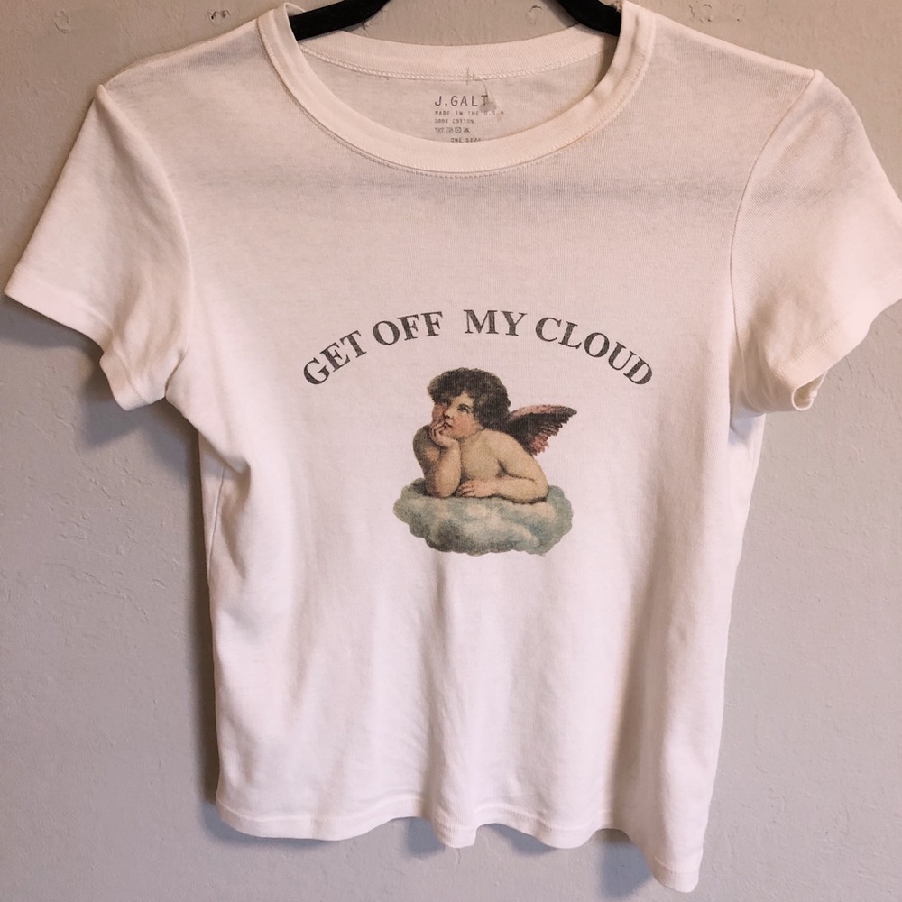 white brandy melville shirt